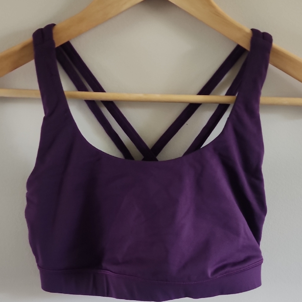 Purple Women's Sports Bra